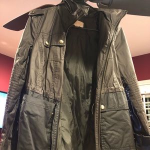 Michael Kors Two tone raincoat